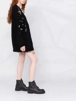 Dsquared2 Prix Raisonnable Cardigan à ornements en cristal cardigans femme 11 Dsquared2 cardigan à ornements en cristal