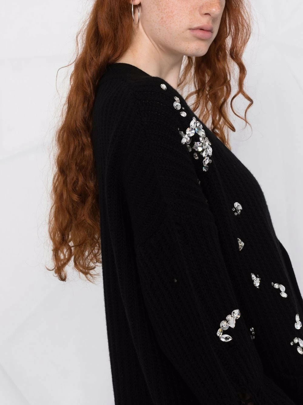 Dsquared2 Prix Raisonnable Cardigan à ornements en cristal cardigans femme 5 Dsquared2 cardigan à ornements en cristal