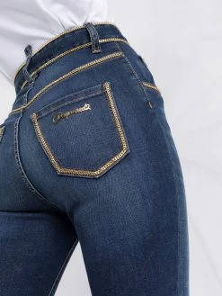 Dsquared2 jean court à taille haute