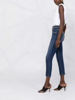 Dsquared2 jean court à taille haute