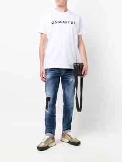 Dsquared2 t-shirt à logo imprimé