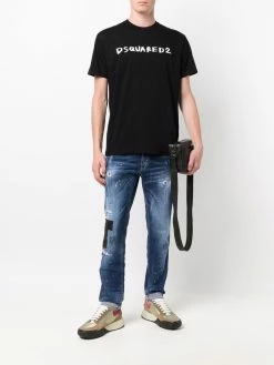 Dsquared2 t-shirt à logo imprimé
