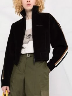 Dsquared2 veste crop à fermeture zippée