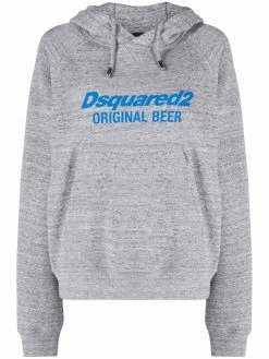 Dsquared2 hoodie à logo imprimé
