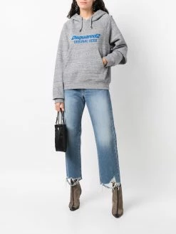 Dsquared2 hoodie à logo imprimé