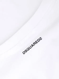 Dsquared2 t-shirt à col v
