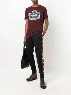 Dsquared2 pantalon de jogging à bande logo