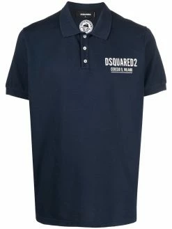 Dsquared2 polo à logo brodé