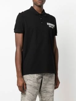Dsquared2 polo à logo imprimé
