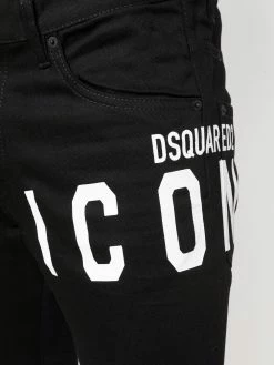 Dsquared2 jean Icon skinny à logo imprimé