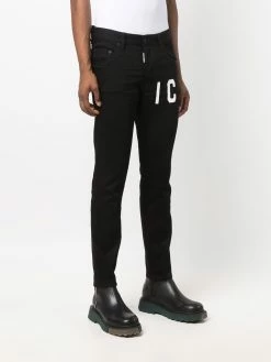 Dsquared2 jean Icon skinny à logo imprimé