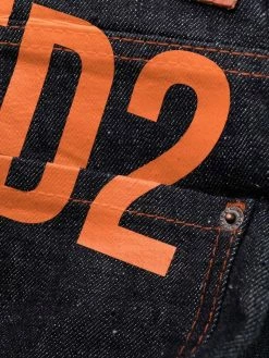 Dsquared2 jean fuselé à logo imprimé