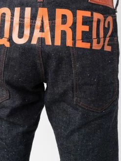 Dsquared2 jean fuselé à logo imprimé