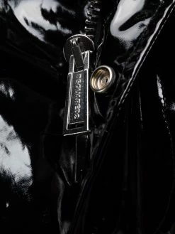 Dsquared2 manteau verni à slogan imprimé