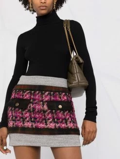 Dsquared2 minijupe à empiècements contrastants