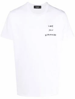Dsquared2 t-shirt à broderies