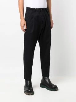 Dsquared2 pantalon fuselé à détails plissés