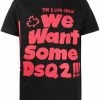 Dsquared2 t-shirt à slogan imprimé