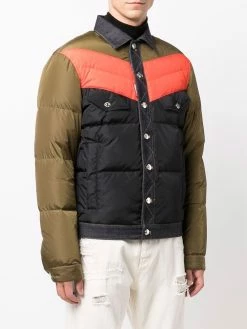 Dsquared2 Faible Prix Doudoune à boutons contrastants doudounes & vestes matelassées homme 9 Dsquared2 doudoune à boutons contrastants
