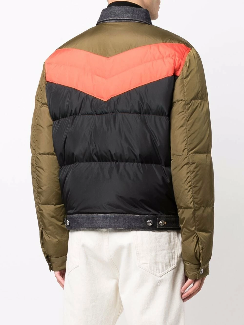 Dsquared2 Faible Prix Doudoune à boutons contrastants doudounes & vestes matelassées homme 6 Dsquared2 doudoune à boutons contrastants