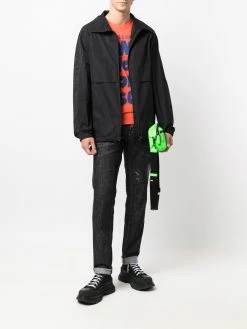 Dsquared2 veste légère à col montant