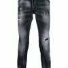 Dsquared2 jean slim à taille mi-haute