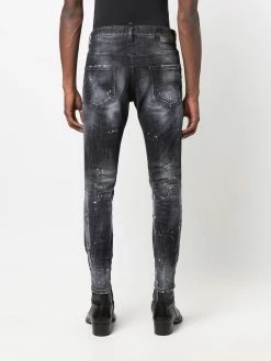 Dsquared2 jean slim à taille mi-haute