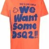 Dsquared2 t-shirt à slogan imprimé