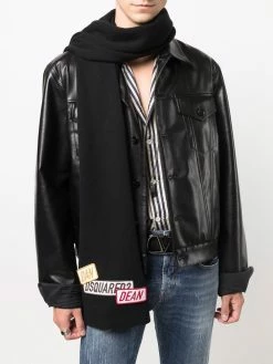Dsquared2 écharpe à patch logo