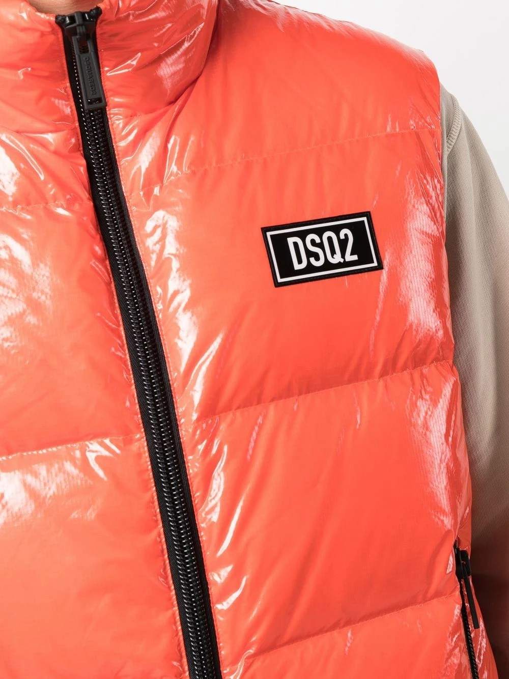 Dsquared2 Pas Cher Gilet matelassé à patch logo gilets & vestons homme 7 Dsquared2 gilet matelassé à patch logo