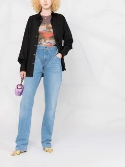 Dsquared2 chemise à col pointu