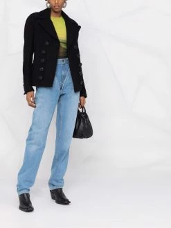 Dsquared2 veste en laine à boutonnière croisée