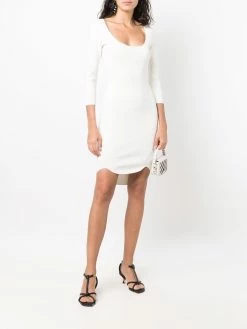 Dsquared2 robe courte à encolure ronde