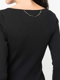 Dsquared2 robe à manches trois quarts