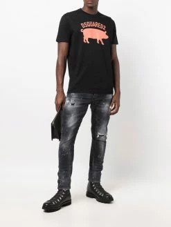 Dsquared2 t-shirt à logo imprimé