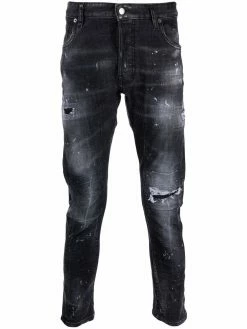 Dsquared2 jean skinny à taille basse