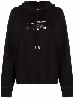 Dsquared2 hoodie à logo imprimé