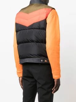 Dsquared2 gilet matelassé colour block