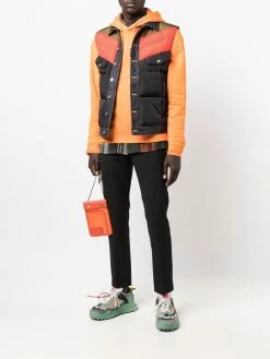 Dsquared2 gilet matelassé colour block