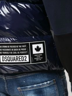 Dsquared2 doudoune à logo imprimé