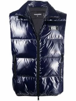 Dsquared2 doudoune à logo imprimé