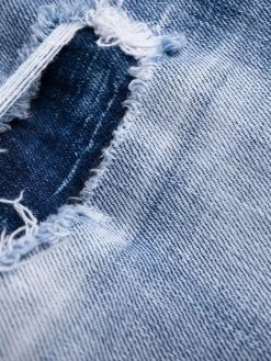 Dsquared2 jean slim à effet usé