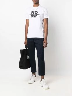 Dsquared2 pantalon chino à logo imprimé