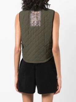 Dsquared2 gilet matelassé à boutons pression