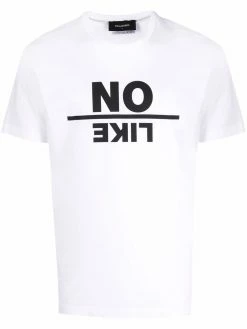 Dsquared2 t-shirt à slogan No Like imprimé