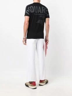 Dsquared2 t-shirt à imprimé feuillage