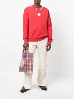 Dsquared2 sweat à imprimé feuille d'érable