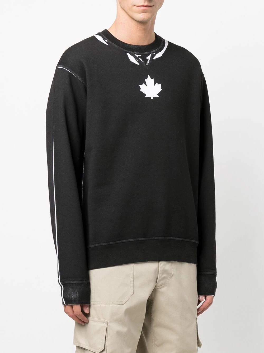 Dsquared2 T shirt à logo imprimé Prix Raisonnable sweats homme 5 Dsquared2 t-shirt à logo imprimé