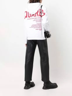 Dsquared2 hoodie à lien de resserrage