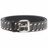 Dsquared2 ceinture en cuir à motif géométrique